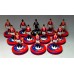 Subbuteo Andrew Table Soccer Bologna 2021-22 on WSB Professional bases 